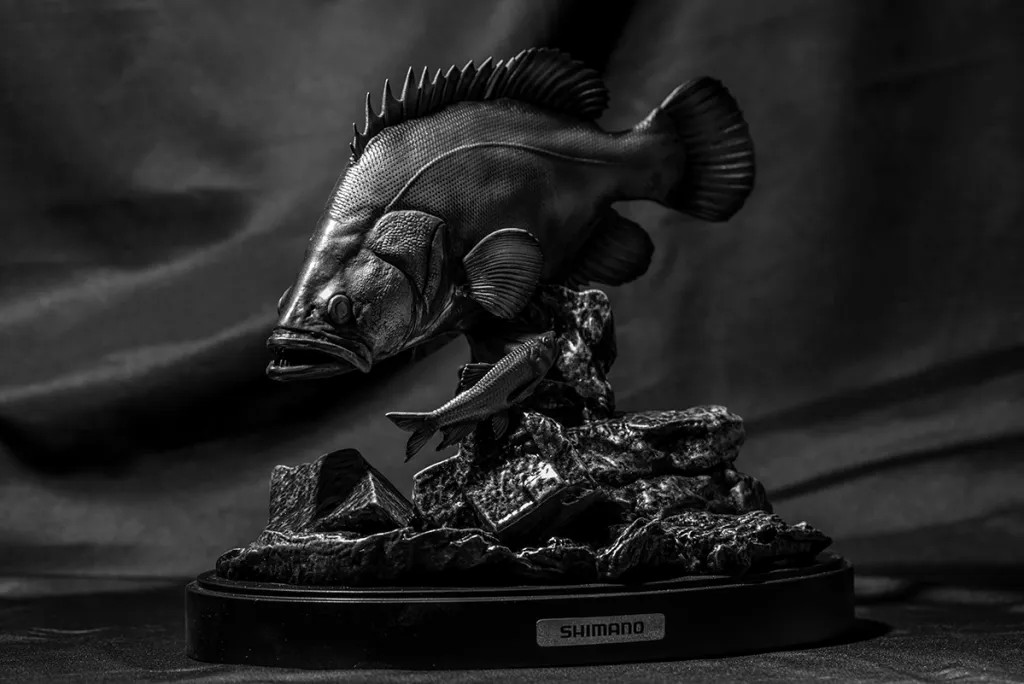 SHIMANO CHINA 定制款鳜鱼雕塑